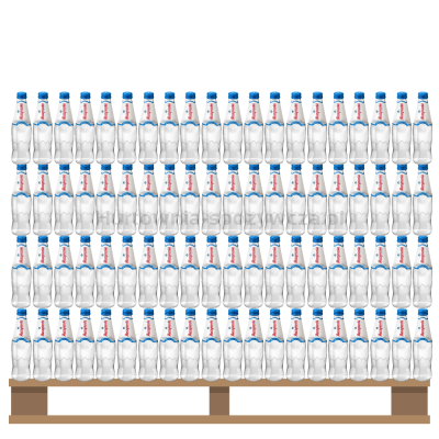 Woda Muszynianka Średnionasycona Co2 0,3L <br>(Paleta 1512 szt.)