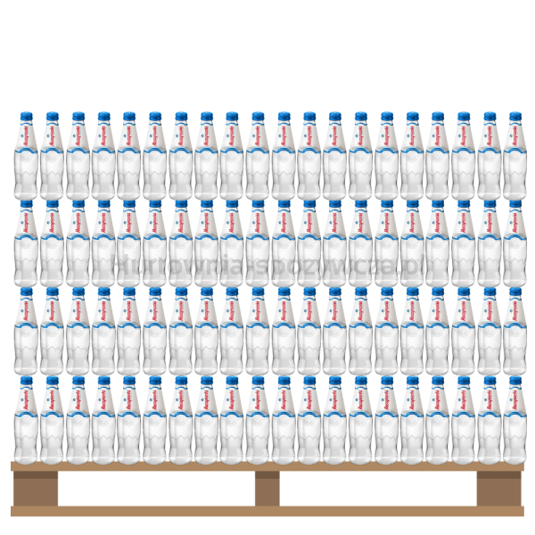 Woda Muszynianka Średnionasycona Co2 0,3L <br>(Paleta 1512 szt.)
