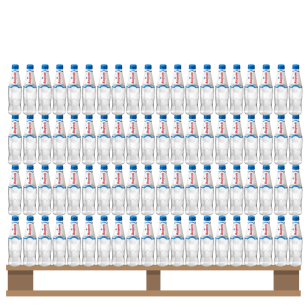 Woda Muszynianka Średnionasycona Co2 0,3L <br>(Paleta 1512 szt.)