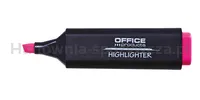 Office Products Zakreślacz fluorescencyjny, 1-5mm (linia), różowy - 2