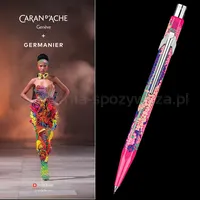 Ołówek mechaniczny CARAN D'ACHE 844 Germanier, 0,5mm, w pudełku, różowy neonowy - 7