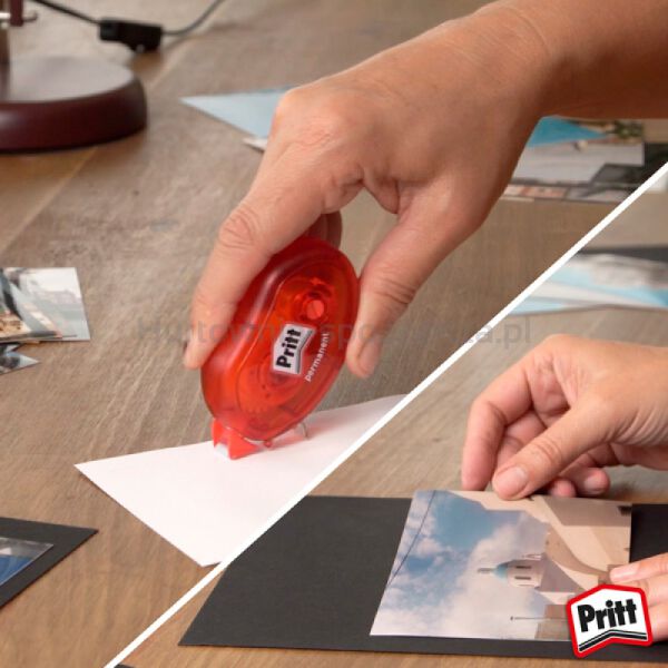PRITT NON-PERMANENT Klej w taśmie 8,4mm x 10m, blister  - 3
