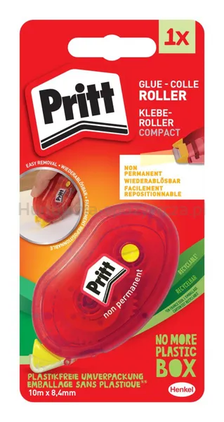 PRITT NON-PERMANENT Klej w taśmie 8,4mm x 10m, blister 