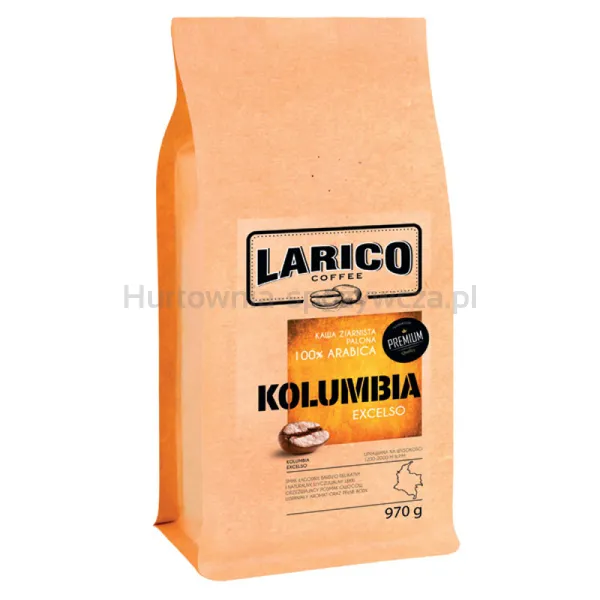 Kawa LARICO Kolumbia Excelso, ziarnista, 970g