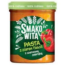 Smakowita Pasta Z Ziaren Fasoli Z Czerwoną Papryką 180G