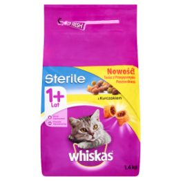 Whiskas Sterile Kurczak 1,4Kg