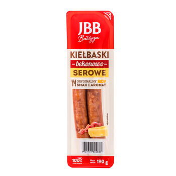 Jbb Kiełbaski Bekonowo- Serowe 190 G 