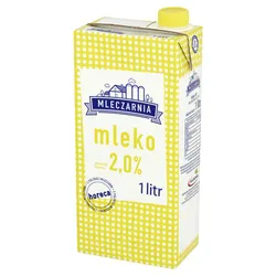 Mleko UHTMleczarnia 2%, 1 L