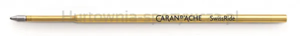 Wkład CARAN D'ACHE Swissride, do długopisu 888, M, 1szt., czarny