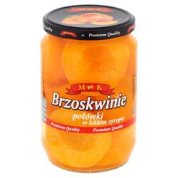Mk Brzoskwinie Połówki W Syropie 680G