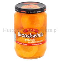 Mk Brzoskwinie Połówki W Syropie 680G