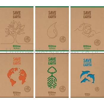 Herlitz Zeszyt A5 60 linia EcoLine