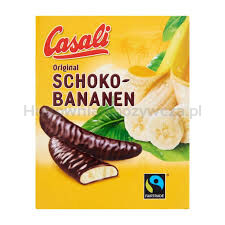 Casali pianka bananowa w czekoladzie (31%) 150g