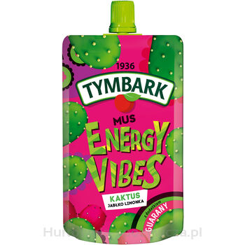 Tymbark Mus Energy Vibes Kaktus Jabłko Limonka 200 G