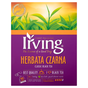 Irving Herbata Czarna 100 Torebek 200 G (100X2 G)