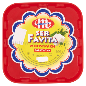 Mlekovita Ser Favita W Kostkach 2Kg