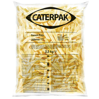 Caterpak Frytki Julienne 7/7 Mm 2,5 Kg