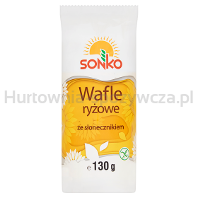 Sonko Wafle Ryżowe Ze Słonecznikiem 130 G.