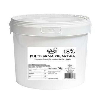 Figand Emulsja Kulinarna Kremowa 18% termizowana 5 kg 