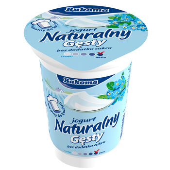 Bakoma Jogurt Naturalny Gęsty 150G