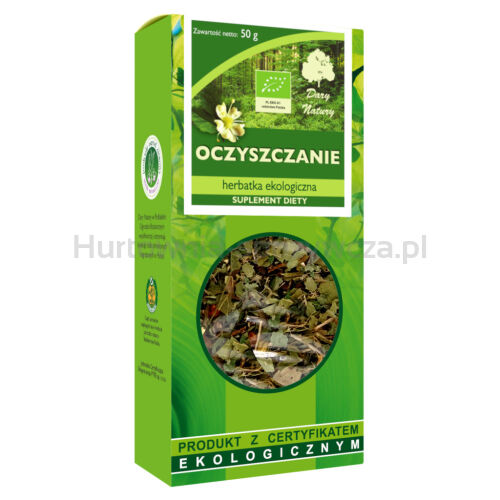 Herbatka Oczyszczenie Bio 50 G - Dary Natury [BIO]