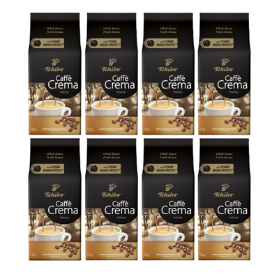 Tchibo Kawa Ziarnista Caffé Crema Intense 1000G X 8 SZTUK