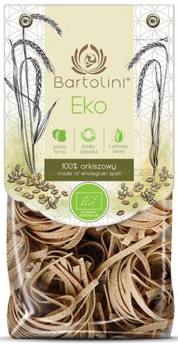 Makaron (Orkiszowy Razowy) Gniazda Bio 250 G - Bartolini [BIO]