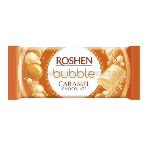 Roshen Czekolada Bąbelkowa karmelowa 80 g