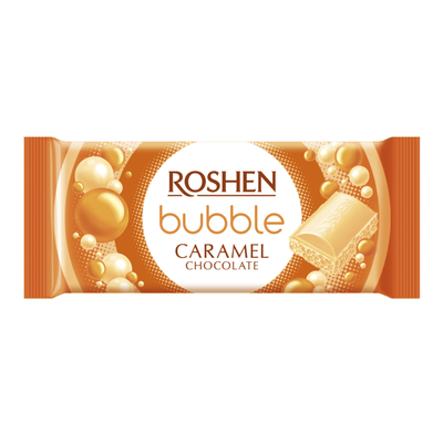 Roshen Czekolada Bąbelkowa karmelowa 80 g