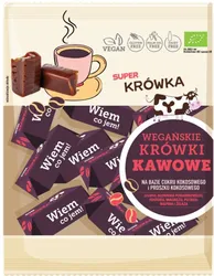 Krówki Wegańskie Kawowe  Bio 150 G