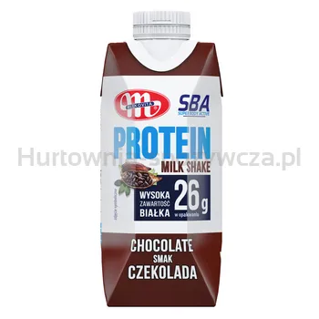 Mlekovita SBA Napój proteinowy o smaku czekoladowym UHT350g