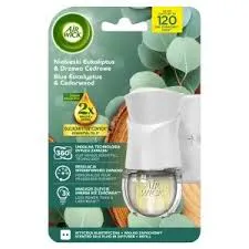 Air Wick Elektryczny Odświeżacz Powietrza Niebieski Eukaliptus I Drzewo Cedrowe Komplet 19 Ml