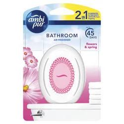 Ambi Pur Dyfuzor Do Odświeżacza Powietrza Bathroom 2In1 Flowers  Spring 