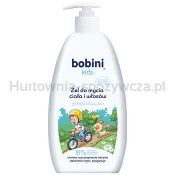 Bobini Kids Żel Do Mycia Ciała I Włosów 500Ml