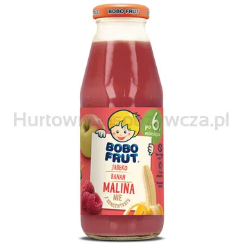 Bobo Frut Nektar Jabłko Banan, Malina 300 Ml Po 6 Miesiącu