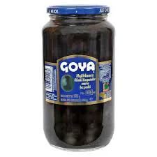 Goya Hojiblanca Oliwki Czarne Drylowane 935Ml