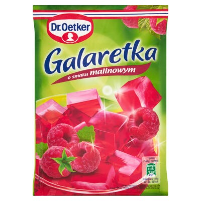 Dr.Oetker Galaretka O Smaku Malinowym 77G