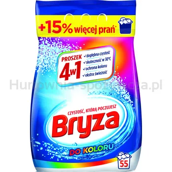 Bryza 4w1 Proszek Do Koloru 3,575Kg / 55 Prań