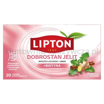 Lipton Herbata Ziołowa Dobrostan Jelit 20 Tb