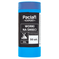 Paclan Expert Worki Na Śmieci Z Taśmą 35L 50 Szt.