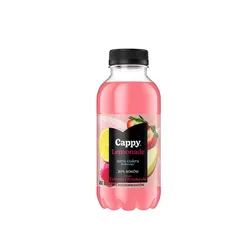 Cappy Lemonade o smaku Cytryny i Truskawki 400 ml (w tym +0,50 zł/szt. zwrotnej kaucji)