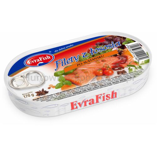 Evrafish Filety Z Łososia Po Sułtańsku 170G