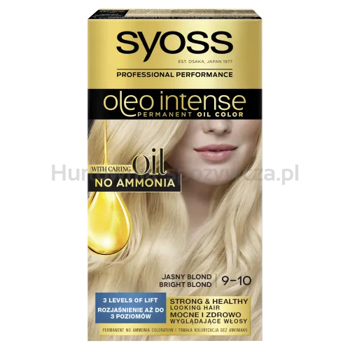 Syoss Oleo Krem Koloryzujący Jasny Blond 9-10