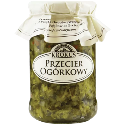 Przecier Ogórkowy 340 G - Krokus [BIO]