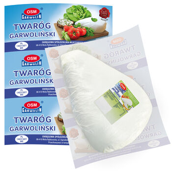 Garwolin Twaróg Półtłusty Klinek około  300G