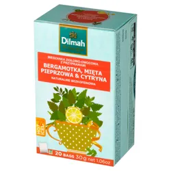 Dilmah Bergamot Orange, Peppermint &amp Lemon [20x1,5g]