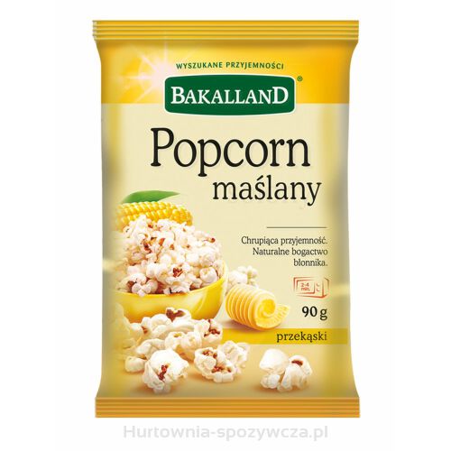 Popcorn Maślany 90G Bakalland