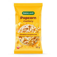 Bakalland Popcorn Maślany 90G