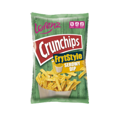 Crunchips FrytStyle Serowy Dip 70g