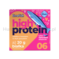 Evrafish Proteinowa sałatka z łososiem w stylu paryskim 160g